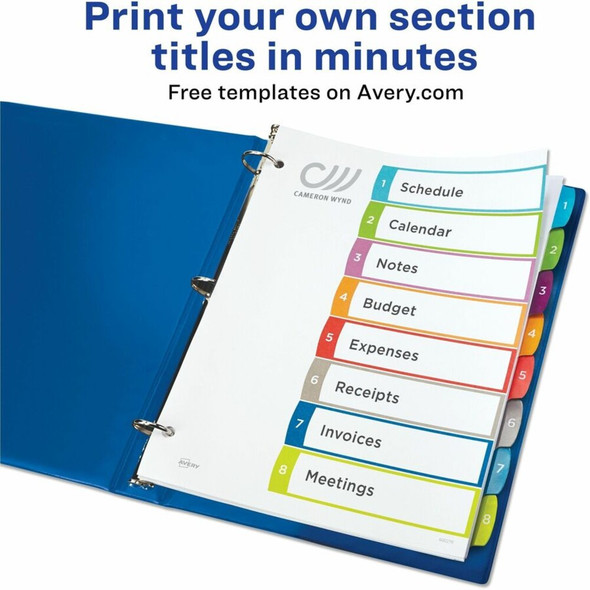 Avery Ready Index Index Divider 11841 SPR-AVE11841