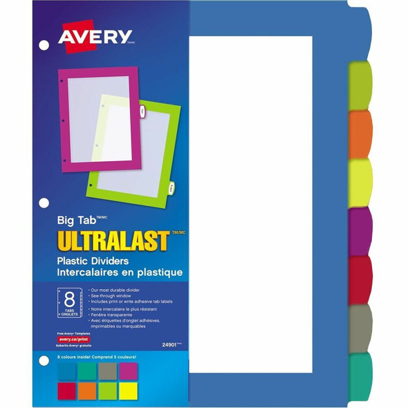 Avery&reg; Big Tab Tab Divider 24901