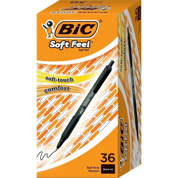 BIC SoftFeel Ballpoint Pen SCSM361BK