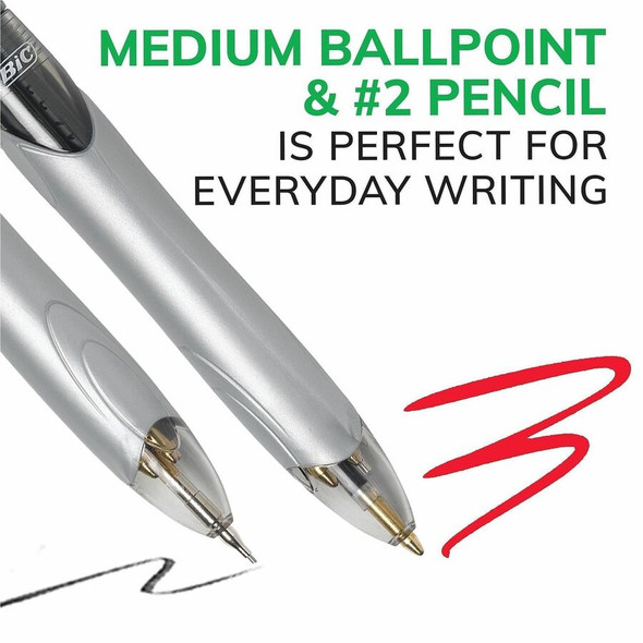 BIC 4-Color Pen/Pencil Combo MMLP1AST