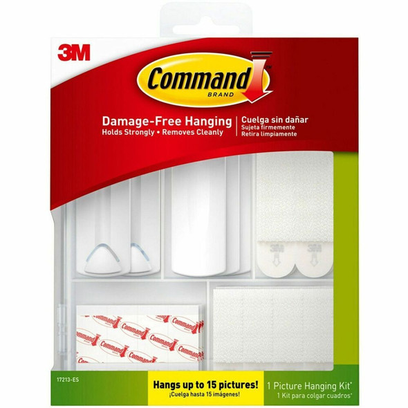 Command Picture Hanging Kit - White - 38 / Pack