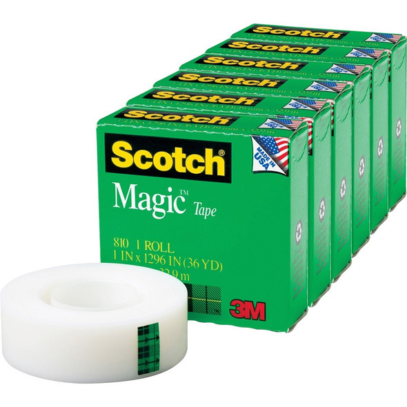 Scotch Magic Invisible Tape 81011296PK