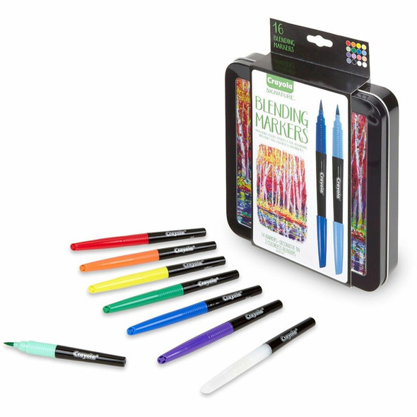 Crayola Signature Blending Markers - 16 / Set Crayola Signature Blending Markers - 16 / Set