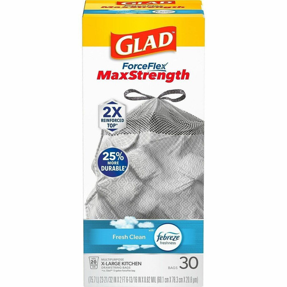 Glad ForceFlex Trash Bag 78913CT