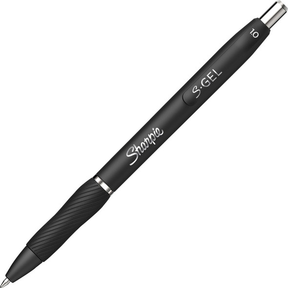 Sharpie S-Gel Pens - Retractable - Black Ink - Gel-based - 1 Dozen