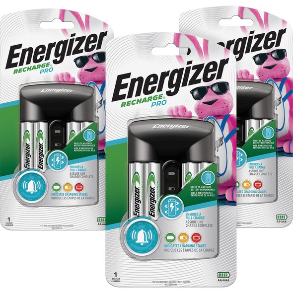 Energizer Recharge Pro Battery Charger CHPROWB4CT