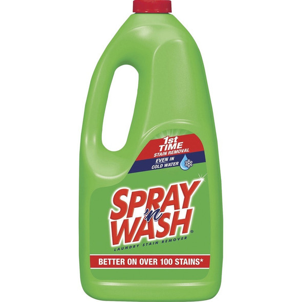 Spray 'n Wash Stain Remover - 60 fl oz (1.9 quart) - Clear - 6 / Carton