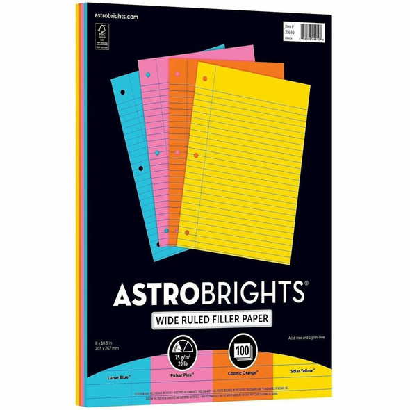 Astrobrights  Filler Paper 2591001