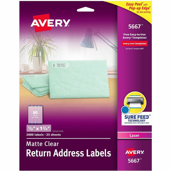 Avery&reg; Easy Peel Address Label 5667