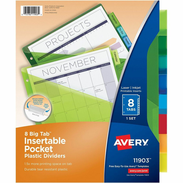 Avery&reg; Big Tab Tab Divider 11903