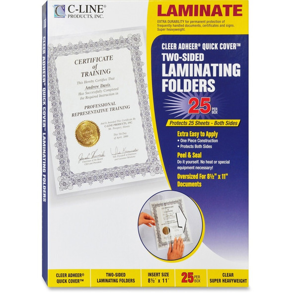 C-Line Cleer Adheer Laminating Pouch 65187
