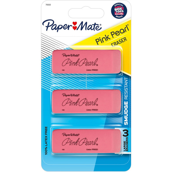 Paper Mate Pink Pearl Manual Eraser 70502