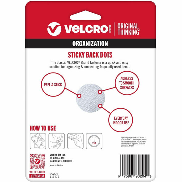 VELCRO&reg; Sticky Back Sticky Tape 90204