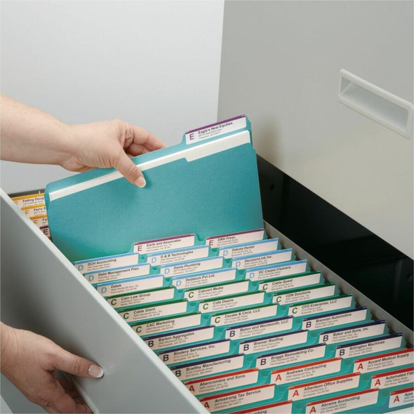 Smead Colored Top Tab File Folder 13143 SPR-SMD13143
