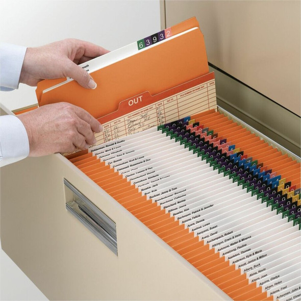 Smead Colored Top Tab File Folder 12510 SPR-SMD12510