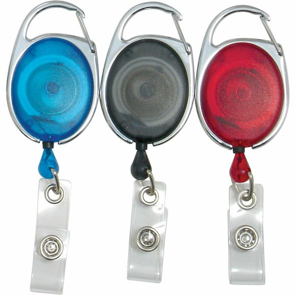 SICURIX Badge Holder - Black, Multicolor - 3 / Pack