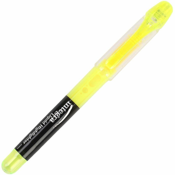 Integra Liquid Highlighters - Yellow Ink - 1 Dozen