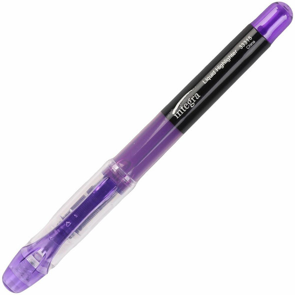 Integra Liquid Highlighters - Purple Ink - 1 Dozen