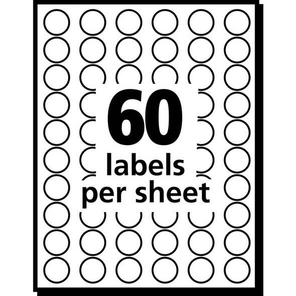 Avery&reg;  Color Coded Label 05050 SPR-AVE05050