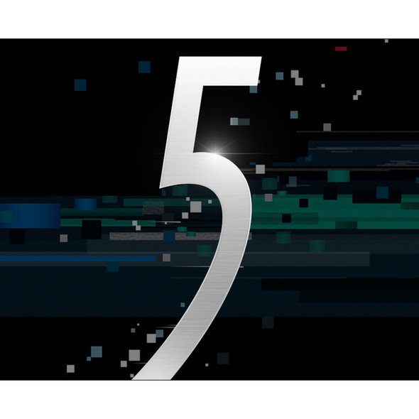 5 Gum Cobalt 5 Peppermint Sugar-free Gum - Peppermint - Individually Wrapped - 10 / Box