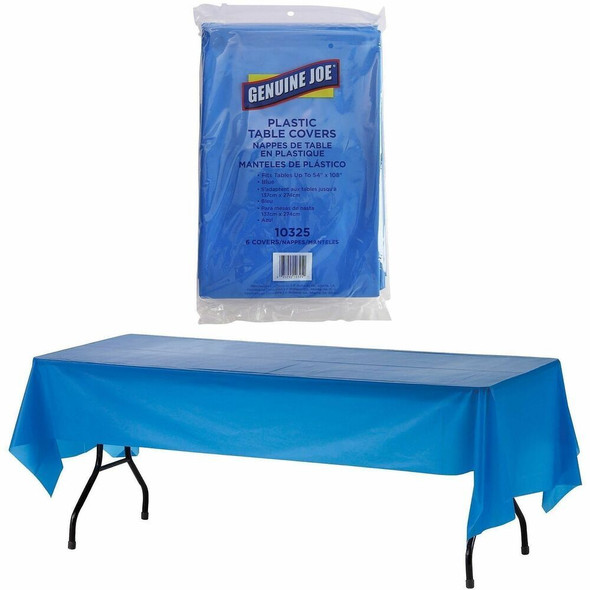 Genuine Joe  Rectangular Table Cover 10325