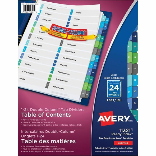 Avery&reg; Ready Index Tab Divider 11321