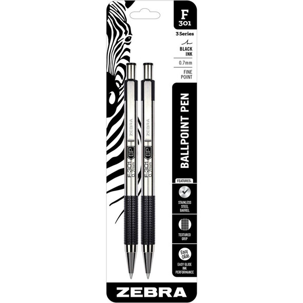 Zebra Steel Ballpoint Pen 27112