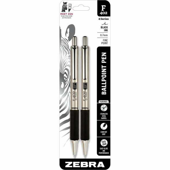 Zebra Steel Ballpoint Pen 29212