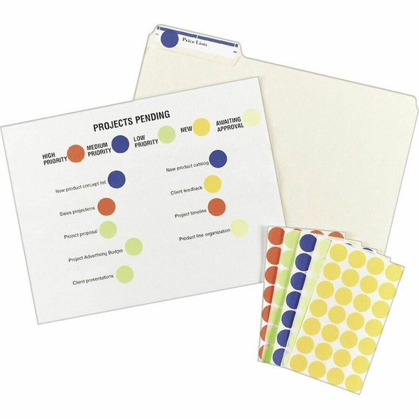 Avery&reg;  Color Coded Label 05462 SPR-AVE05462