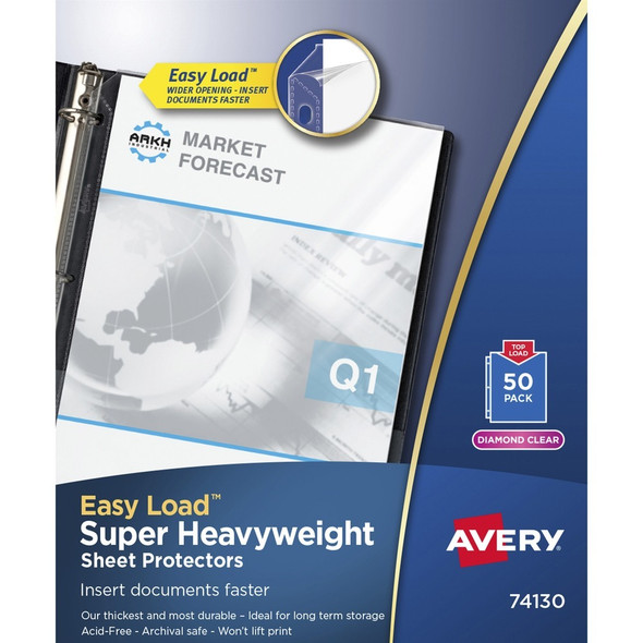 Avery&reg;  Sheet Protector 74130