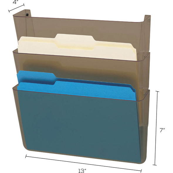Deflecto DocuPocket Wall Pocket 83602
