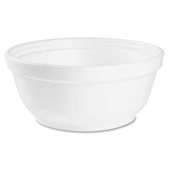 Dart J Cup 8 oz Insulated Foam Bowls - Foam Body - 50/Pack - 20 / Carton