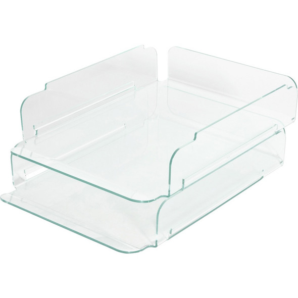 Lorell Acrylic Desk Tray 80655