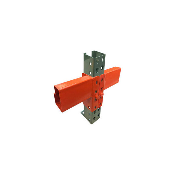 Global Industrial 108 Inch Pallet Rack Beam - Slotted 6150 lbs cap (2Pcs)