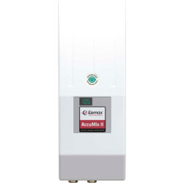 Eemax 3.5kw 120v Accumix II Thermostatic Electric Tankless Water Heater W/Integr Eemax 3.5kw 120v Accumix II Thermostatic Electric Tankless Water Heater W/Integr