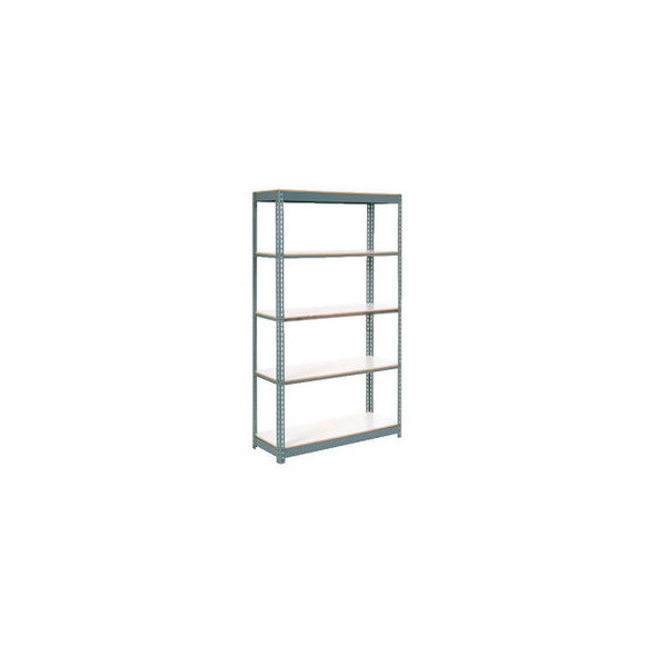 Global Industrial 5 Shelf Standard Duty Boltless Shelving Starter 36""Wx12""Dx84