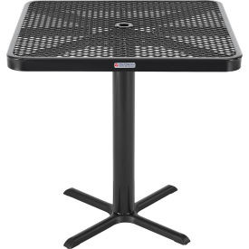 Global Industrial 36"" Square Counter Height Outdoor Dining Table 36""H Expanded