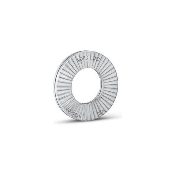 Nord-Lock 1524 Wedge Locking Washer - Carbon Steel - Zinc - M8 (5/16"") - Large