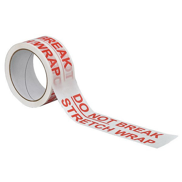 Tapecase Packing Tape, 1.9 mil, White 15C752