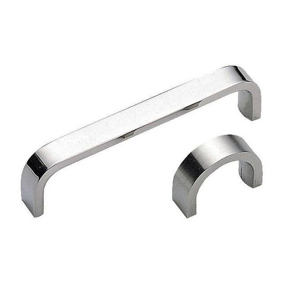 Sugatsune Pull Handle, 3 In. H, Polished, Threaded Holes KS-430/M