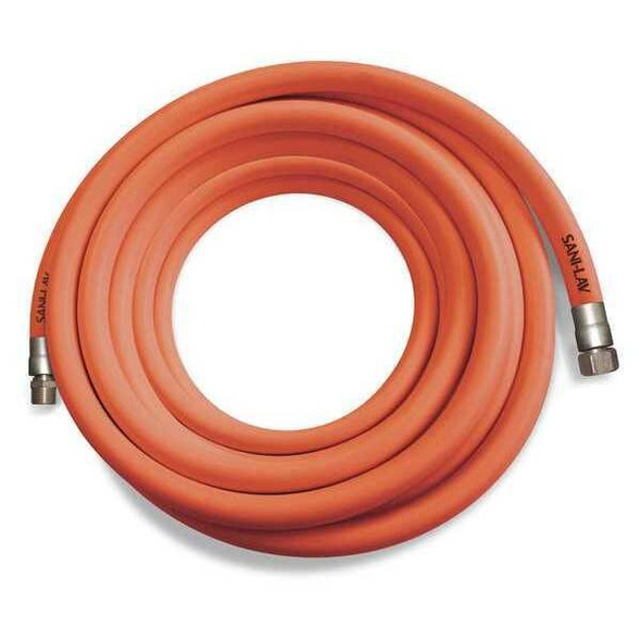 Sani-Lav Washdown Hose,Pipe Size 1-1/8",600" L H503