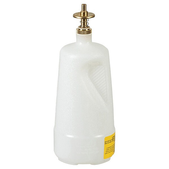 Justrite Solvent Dispensing Bottle,4" dia. 14012