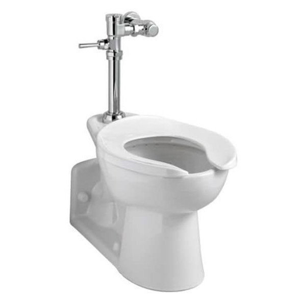 American Standard Toilet Manual Flush Valve, 1.28 gpf gpf, 1 in Inlet 6047525.002
