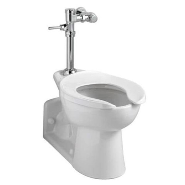 Toilet Manual Flush Valve, 1.28 gpf gpf, 1 in Inlet  6047525.002
