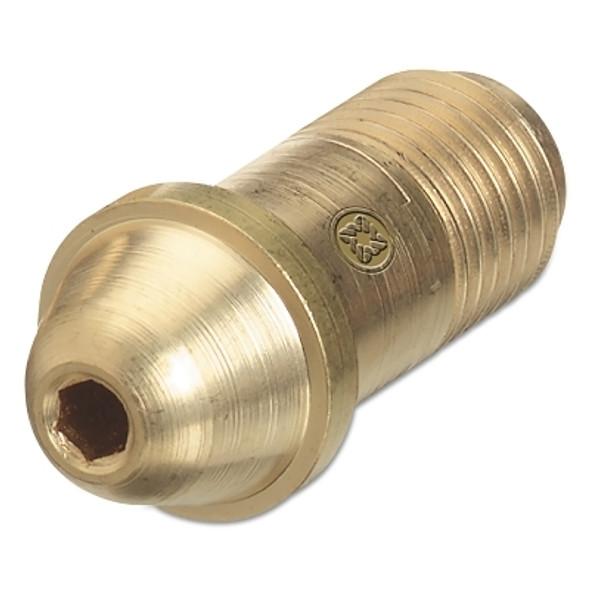 Cylinder Adapter Nipples, 500 psig, Brass, 7/16 in - 20 Cylinder Adapter Nipples, 500 psig, Brass, 7/16 in - 20