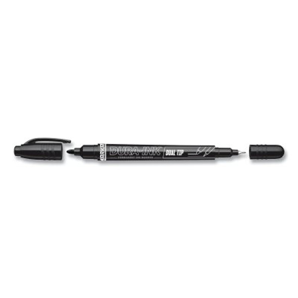 Dura-Ink Dual Tip, Black, 0.7 mm and 1 mm Tip Pack of 12 Dura-Ink Dual Tip, Black, 0.7 mm and 1 mm Tip Pack of 12