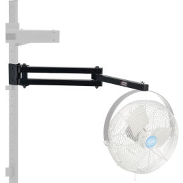 Global Industrial Pivot Arm For 12"" Diameter Fan 23""L Black