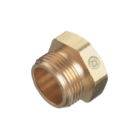 Torch Tip Nut Replacements, Brass, 7/8 in - 20, Hex, Male