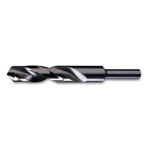 1/2 in Reduced Shank Silver & Deming Drill Bit, 9/16 in Cutting Diameter,  118° Point Angle, 6 in OAL