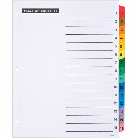 Avery&reg; Office Essentials Index Divider 11675 SPR-AVE11675